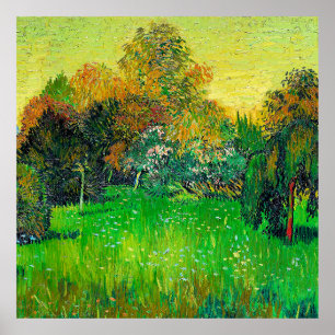 Vincent van Gogh, De tuin van de dichter, Poster