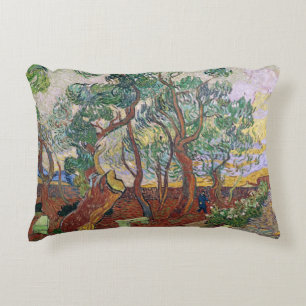 Vincent van Gogh De tuin van het St. Paul-zieken Accent Kussen