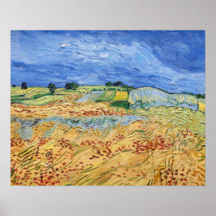 Vincent van Gogh - De velden / Tarwevelden Poster