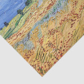 Vincent van Gogh - De velden / Vlakte bij Auvers Tissuepapier (Detail)