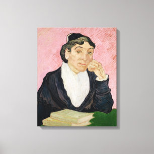 Vincent van Gogh De vrouw uit Arles Canvas Afdruk