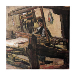 Vincent Van Gogh - de Weaver - Fine Art Tegeltje