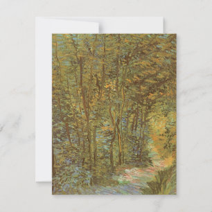 Vincent van Gogh - De weg in het Bos