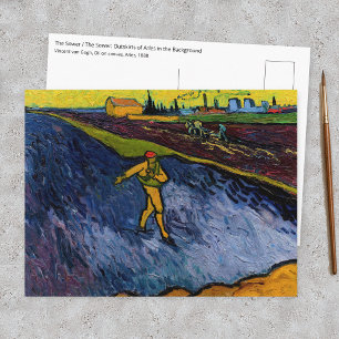 Vincent van Gogh - De Zaaiende: Buitenwijken van A Briefkaart