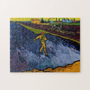 Vincent van Gogh - De Zaaiende: Buitenwijken van A Legpuzzel