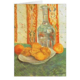 Vincent van Gogh - Décanter et citrons sur une pla