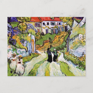Vincent Van Gogh - Dorpsstraat en trappen Briefkaart