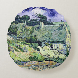 Vincent van Gogh   Draagkraan in Cordeville Rond Kussen