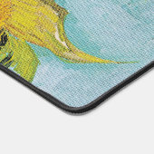 Vincent Van Gogh - Drie zonnebloemen in een Vase Bureaumat (Hoek)