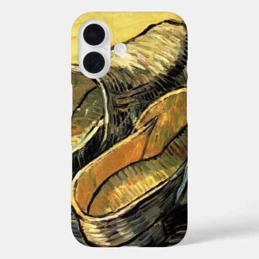 Vincent van Gogh - Een paar leren klompen Case-Mate iPhone Case (Achterkant)