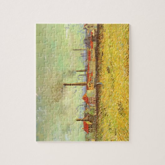 Vincent van Gogh - Fabrieken in Asnieres Legpuzzel (Verticaal)