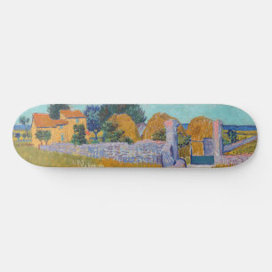 Vincent van Gogh - Farmhouse in Provence Skateboard