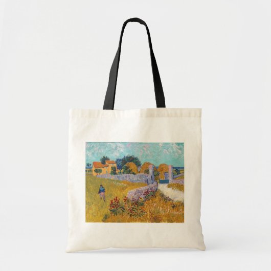 Vincent van Gogh - Farmhouse in Provence Tote Bag (Voorkant)