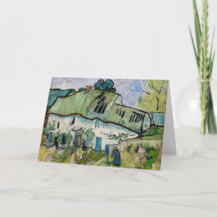 Vincent van Gogh - Farmhouse met Two Figures Kaart