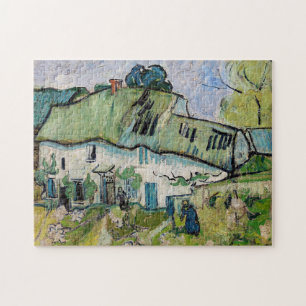 Vincent van Gogh - Farmhouse met Two Figures Legpuzzel