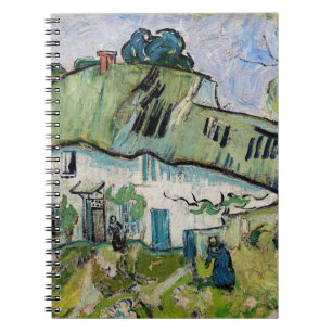 Vincent van Gogh - Farmhouse met Two Figures Notitieboek