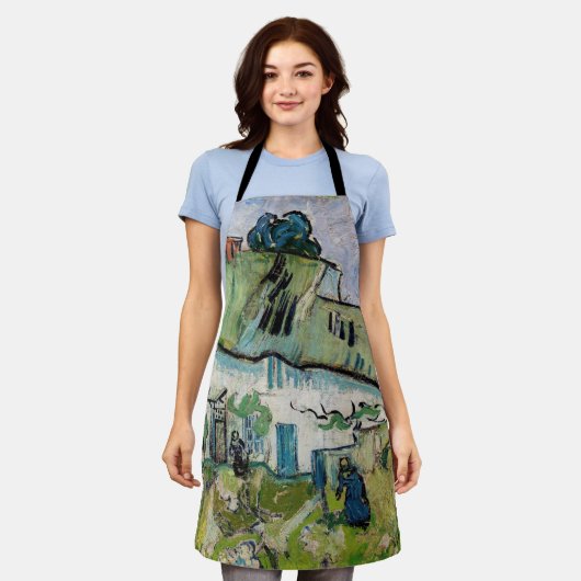 Vincent van Gogh - Farmhouse met Two Figures Schort (Gedragen)