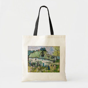 Vincent van Gogh - Farmhouse met Two Figures Tote Bag