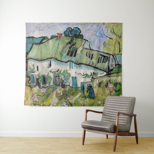 Vincent van Gogh - Farmhouse met Two Figures Wandkleed (In Situ (horizontaal))