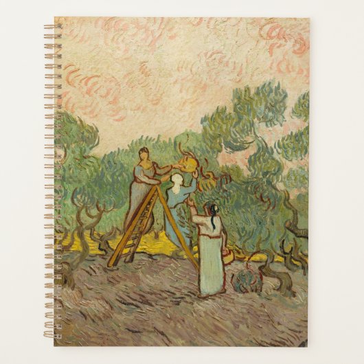 Vincent van Gogh - Femmes cueillette d'olives (Devant)