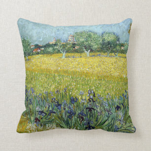 Vincent van Gogh Field of Flowers bij Arles Kussen
