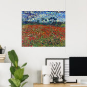 Vincent van Gogh Field of Poppies Poster (Thuiskantoor)