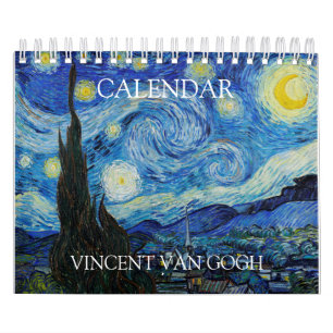 VINCENT VAN GOGH FINE ART CALENDRIER