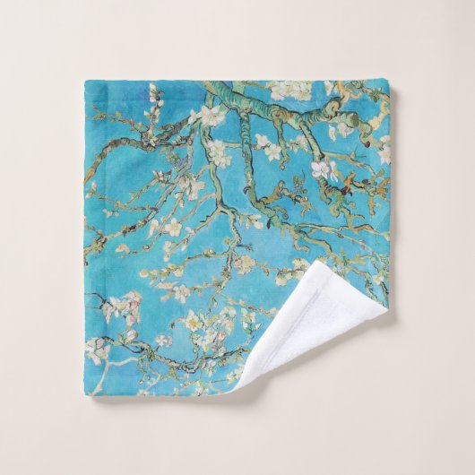 Vincent van Gogh - Fleur d'amandes (Gant de toilette)