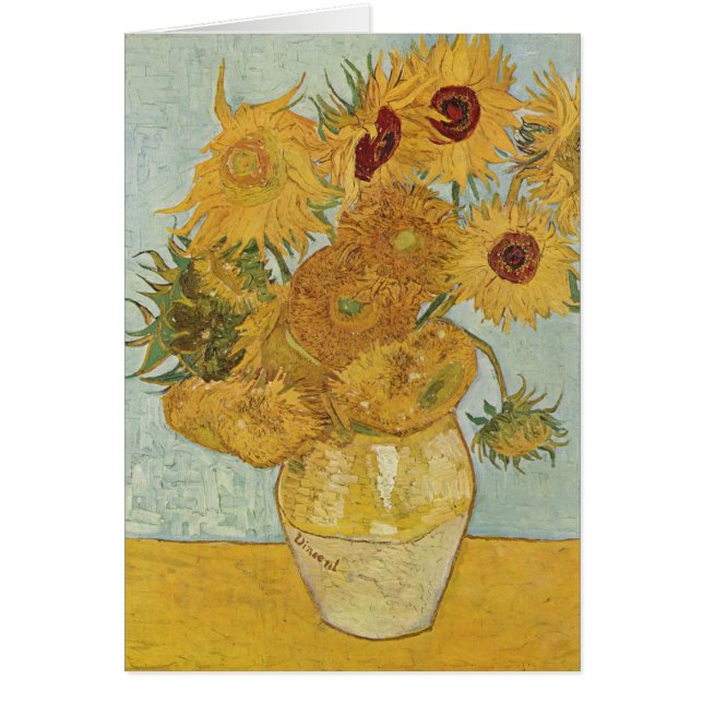 Vincent Van Gogh - Fleurs de soleil (Devant)
