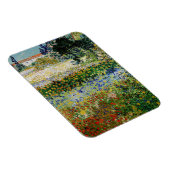 Vincent van Gogh - Flowering Garden Magneet (Rechterzijde)