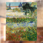 Vincent van Gogh - Flowering Garden Raamsticker (Vel 2)