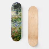 Vincent van Gogh - Flowering Garden Skateboard (Voorkant)