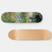 Vincent van Gogh - Flowering Garden Skateboard (Horizontaal)