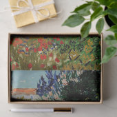 Vincent van Gogh - Flowering Garden Tissuepapier (Geschenk)
