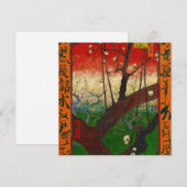 Vincent van Gogh - Flowering Plum Tree Bedankkaart (Voorkant / Achterkant)