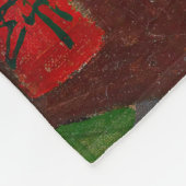 Vincent van Gogh - Flowering Plum Tree Fleece Deken (Hoek)