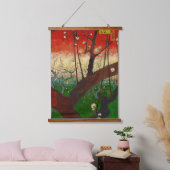 Vincent van Gogh - Flowering Plum Tree Hangend Wandkleed (Slaapkamer)