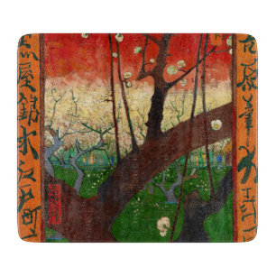 Vincent van Gogh - Flowering Plum Tree Snijplank