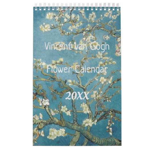 Vincent van Gogh Flowers Calendar Kalender (Hoes)