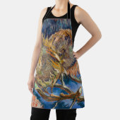 Vincent van Gogh - Four Cut Sunflower Schort (Insitu)