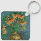 Vincent van Gogh - Fritillairen in een koperen vaa Sleutelhanger (Achterkant)