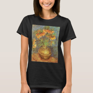 Vincent van Gogh - Fritillairen in een koperen vaa T-shirt