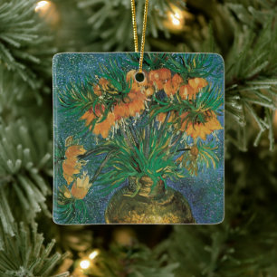 Vincent van Gogh - Fritillaria in een koperen vaas Keramisch Ornament