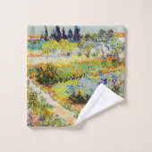 Vincent van Gogh - Garden in Arles Bad Handdoek (Wasdoekje)