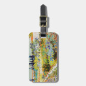 Vincent van Gogh - Garden in Arles Bagagelabel (Voorkant verticaal)