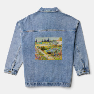 Vincent van Gogh - Garden in Arles Denim Jacket