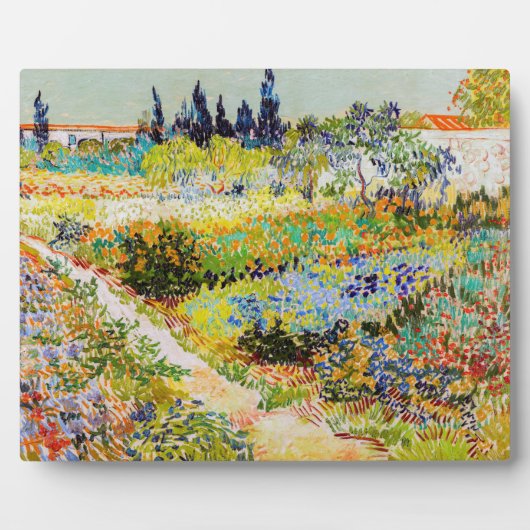 Vincent van Gogh - Garden in Arles Fotoplaat (Voorkant)