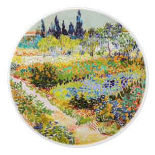 Vincent van Gogh - Garden in Arles Keramische Knop