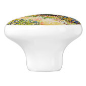 Vincent van Gogh - Garden in Arles Keramische Knop (Zijkant)