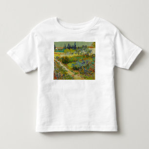 Vincent Van Gogh Garden in Arles Kinder Shirts